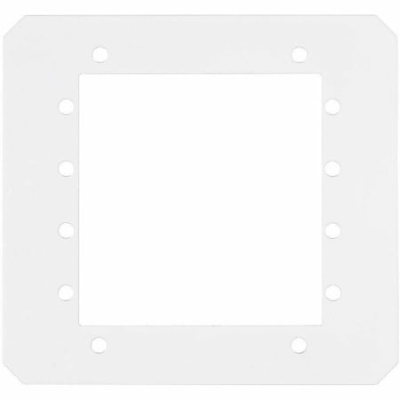 Hubbell Wiring Device-Kellems Center Sub Plate, 2 Gangs, Rectangular S1R10CSPU