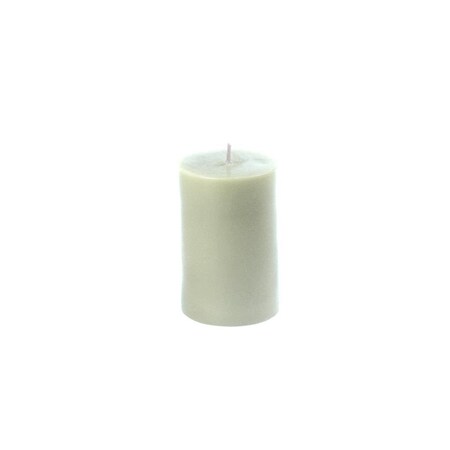 Vaser Designs 2 x 3 in. White Pillar Candle VA1081240