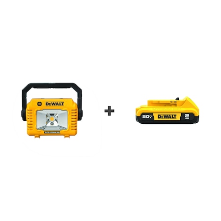 Dewalt Rotating Handle Task Light, LED, 11W DCL077B/ DCB203