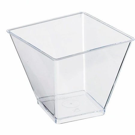 Omg Zeno10 Square Dish, 2.24 In. H, 600PK OM1609402