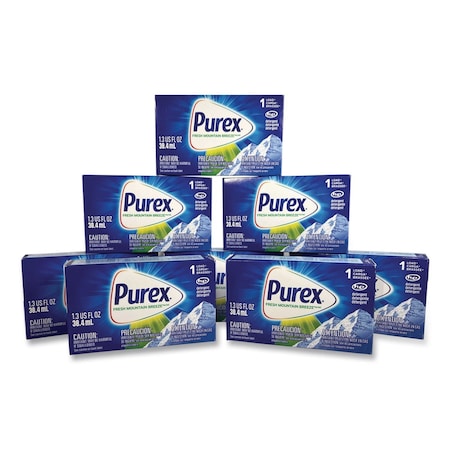 Purex Coin Vending Liquid Laundry Detergent, Fresh Mountain Breeze Scent, 1.3 oz Vend Box, 100PK 1D2979551