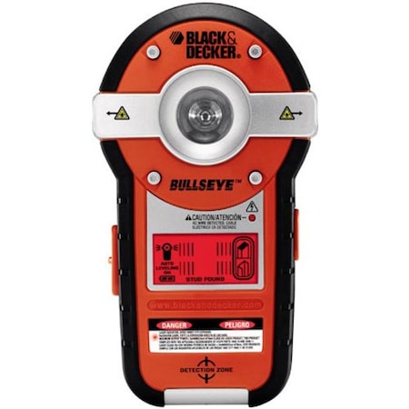 Black & Decker Bull's Eye Series Auto Leveling Laser with Stud Sensor, 100 ft, 118 in Accuracy, 2Beam BDL190S