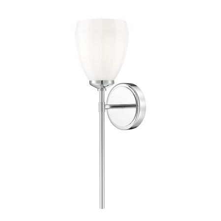 Z-Lite Oren 1-Light Wall Sconce, 5.25 in W, Chrome 7004-1S-CH