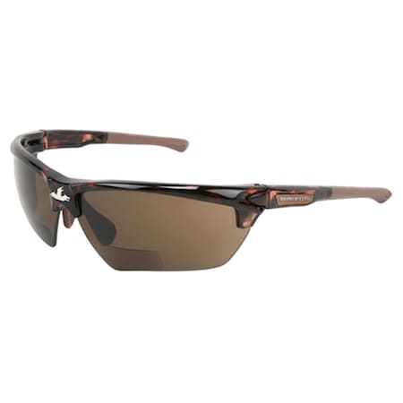 Mcr Safety Dominator 3 Magnifier 1.5 Brown Max, 12PK 135-DM13H15BPF