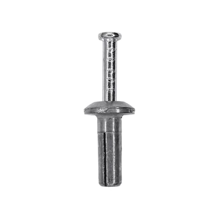 Auveco Hammer Drive Anchors 1/4in x 3/4in (1/4in Hole), 25PK 12858