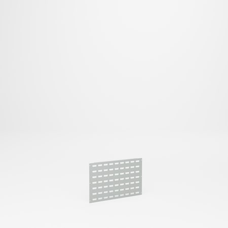 Pucel Versatile Louvered Panel, 18 in W x 27.5 in H, Gray VLP-25
