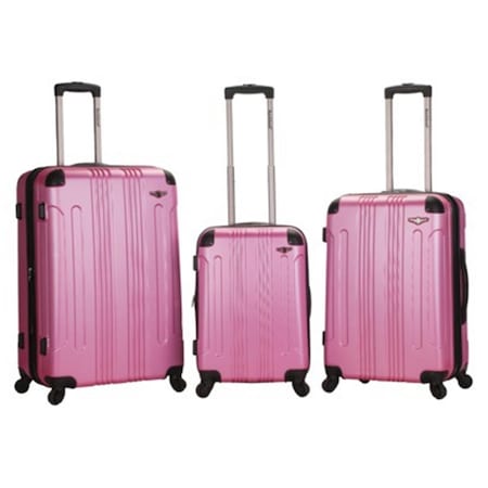 Rockland 3 PC SONIC ABS UPRIGHT SET - MAGENTA F190-MEGENTA