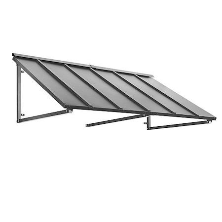 Awntech Awning, 24" H, Gray, 104" L H23-8PTR