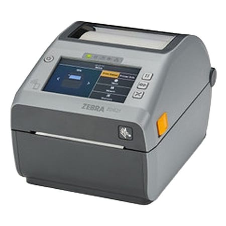 Zebra Desktop Printer, 6 in/sec, 300 dpi ZD6A143-D41L01EZ