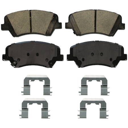 Wagner Brake QuickStop Front Disc Brake Pad Set Ceramic, ZD1595