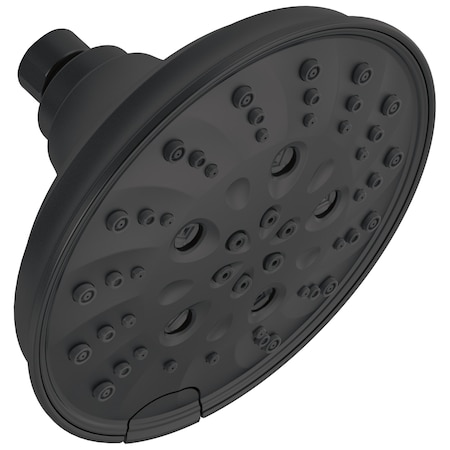 Delta Universal Showering Components H2Okinetic 5-Setting Traditional Raincan Shower Head 52669-BL