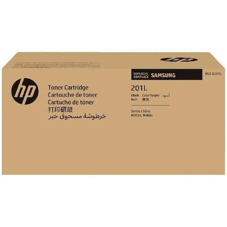 Samsung MLT-D201L High Yield Black Toner Cartridge (20,000 Yield) SU872A