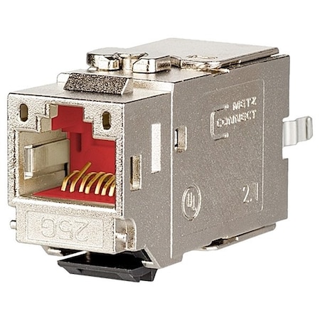 Metz Connect Keystone Module, Metallike, Poles 8 130B21-25-E