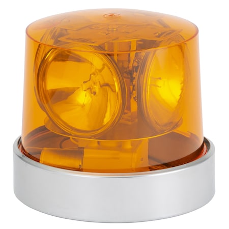 Grote Flashing Beacon, Amber, 12V DC 76203
