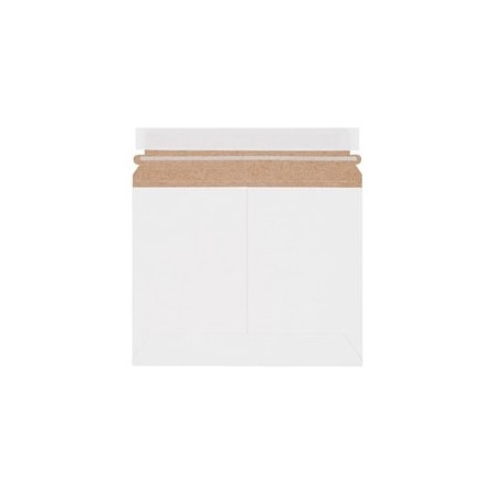 Bubblefast 200-9 x 7'' White Stayflats Lite Mailers, 200PK BFRMU97W