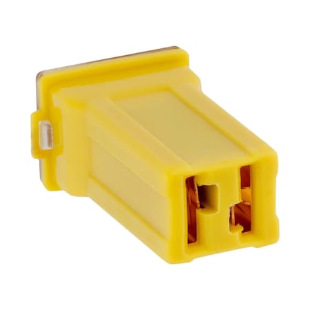 Auveco Auto Link Fuse 60 Amp Mini Female Yellow, 2PK 20555