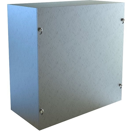 Hammond Screws Junction Box, 16 in H, 6 in D, 16 in W, 1, Galvanized Steel CSG16166