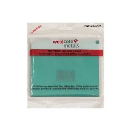Kwik-View Outside Cover Lens, 5PK KWIKVIEWLO