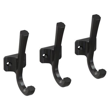 National Hardware Entryway Refresh Hardware Kit, Aluminum, Matte Black, 60 lb N900-008