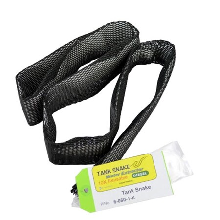 B3C Fuel Solutions 60 in. Diesel Tank Snake- Black 6-060-1-X