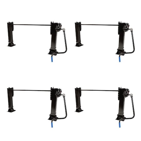 Mytee Products Landing Gear Set 62000 lbs Lift 160,000 lbs Static Load 2 External Gear Box, 4PK LG28Ex4