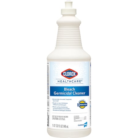 Pactiv Healthcare Bleach Cleaner 32 oz. Pull Top Germicidal 68832