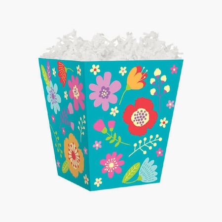 Nashville Wraps Wildflowers Sweet Treat Box, 4x4x4.5, 6PK 45034