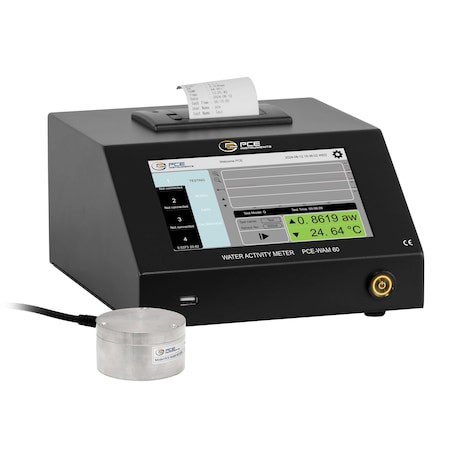 Pce Instruments Lab water activity meter, 0-1 aw with +/-0.01 aw and 14-122 deg. F temperature PCE-WAM 60