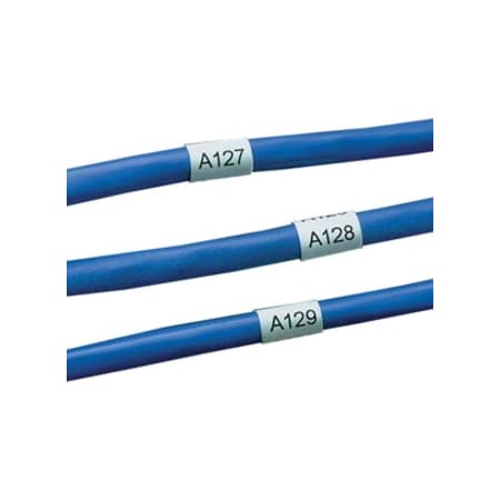 Panduit ThermTrans, Non-laminated Label, Vinyl Cloth, N050X075CBT, PK 10000 N050X075CBT