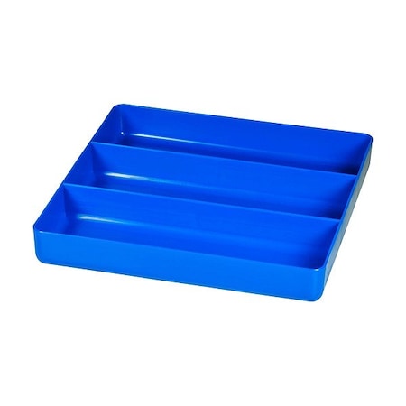 Ernst Manufacturing Drawer Tray, Blue, 1 1/2" H, Stackable 5022