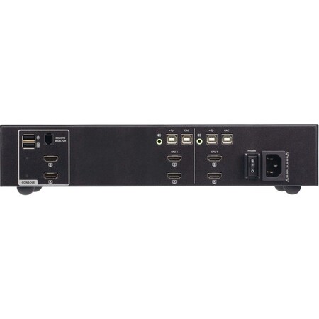 Aten 2-PORT USB HDMI DUAL DISPLAY PP4.0 SECURE KVM W/ CAC SUPPORT CS1142H4C