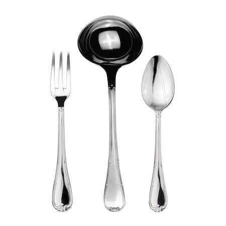 Mepra Raffaello Serving Set - 3 Pieces - Stainless Steel 102922003