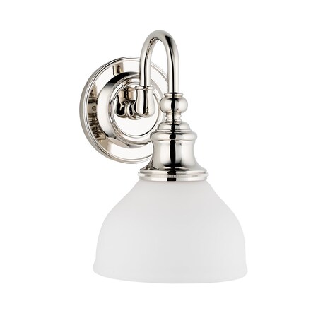 Hudson Valley Lighting Sutton 1 Light Bath And Vanity 7 In. Polished Nickel 5901-PN