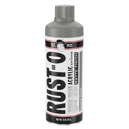 Rust-Oleum Rust-O Artist Spray Paint, Space Dust, Matte, 11 Oz 392223