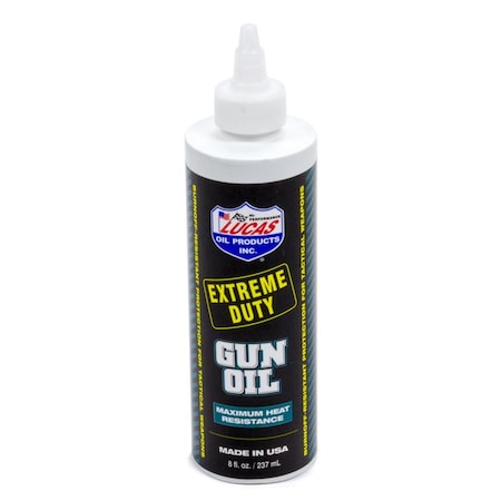 Lucas Oil 8 oz Extreme Duty Squeeze Bottle Gun Oil LUC10870