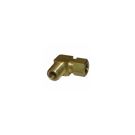 Larsen Supply Co. 3/8CMPx1/4MPT BRS Elbow 17-6929