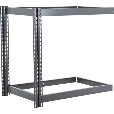 Global Industrial 2 Shelf, Heavy Duty Boltless Shelving, Add On, 42"W x 30"D x 36"H, No Deck B3164020