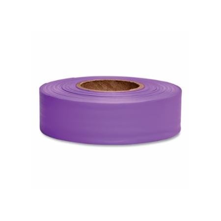 Presco Taffeta Flagging Tape, 1-3/16 in x 300 ft, Purple, 12PK 764-TFPP