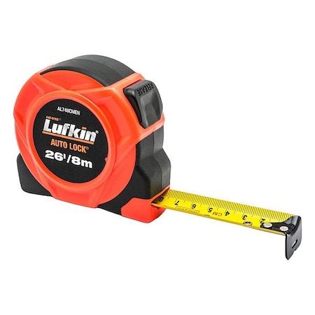 Crescent Lufkin Power Tape, 8M/26', 700 Series, Al AL748CMEN