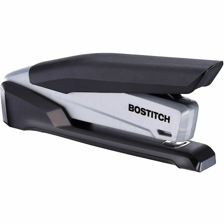 Accentra PaperPro Spring-Powered Desktop Stapler, 20 Sheet Capacity, Black/Gray 1100