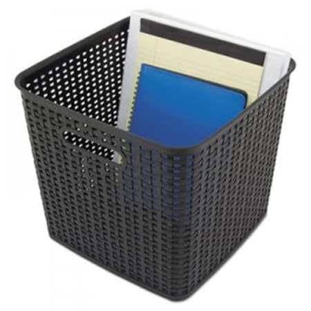 Chesterfield AVT Extra Large Weave Bin, Black, 2PK CH2493568