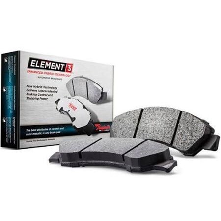 Hands On EHT1280H 2007-2013 Acura MDX Brake Pad Set - Front HA3561327