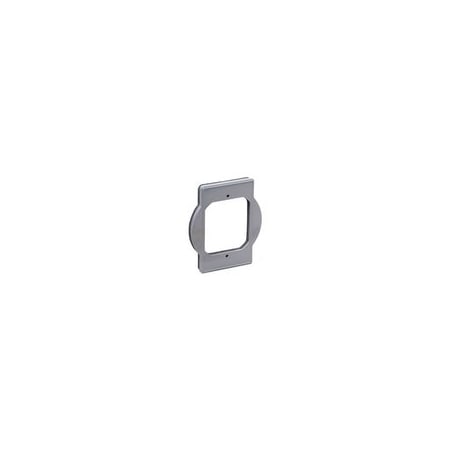 Taymac 4 in Round Weatherproof Power Outlet Box, Gray PRBA400G
