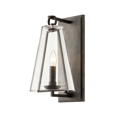 Troy Lighting Adamson 1 Light Wall Sconce 8 In. French Iron B7401-FRN