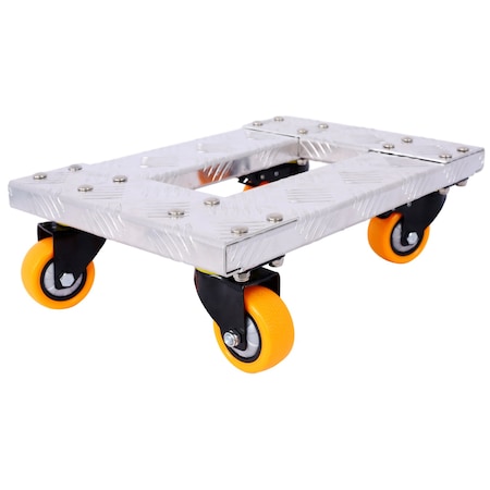 Edendirect Movers Dolly Heavy Duty Furniture Dolly Trolley Cart 18''x12'' Aluminum Frame ED-W46577453