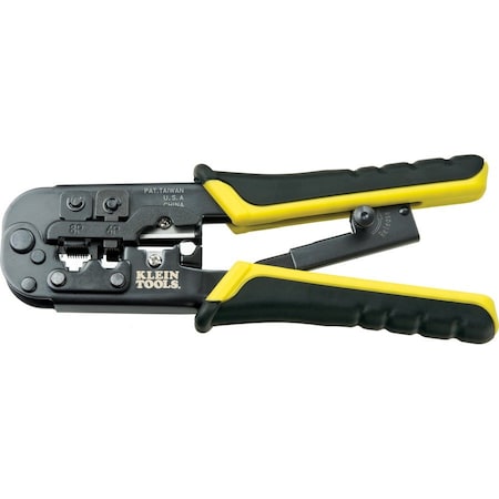 Klein Tools 7 1/2 in Ratchet Crimper CAT3, CAT5e, CAT6/6A VDV226-011-SEN