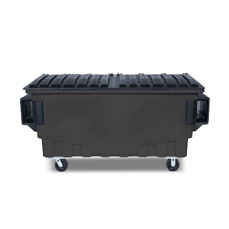 Toter Front Load Container 1 Cubic Yard 750 lbs. Cap., Midnight Gray FR010-00145