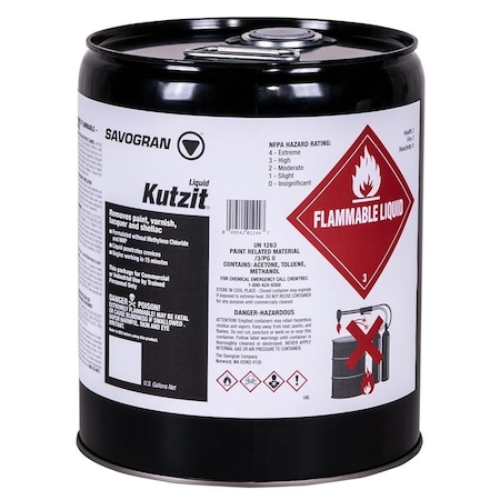 Savogran Co Kutzit remover DCM free 5 gal 01244
