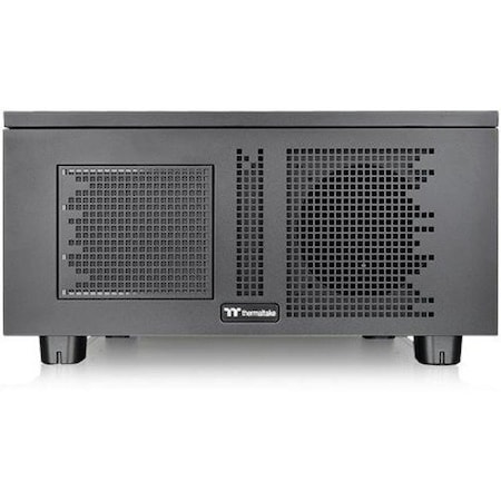 Thermaltak Thermaltake Core P200 Computer Case - Pedestal - Black - SPCC - 0 - 17 x Fan(s) Supported CA-1F4-00D1NN-00