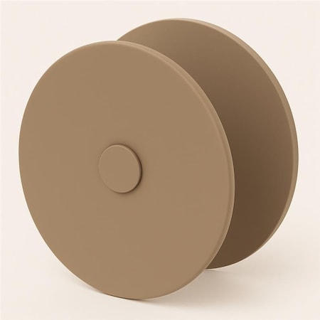 Taco 2-3/8 in. Door Hole Filler Cover in Prime Coat for HVB Series DL-DX161-USP